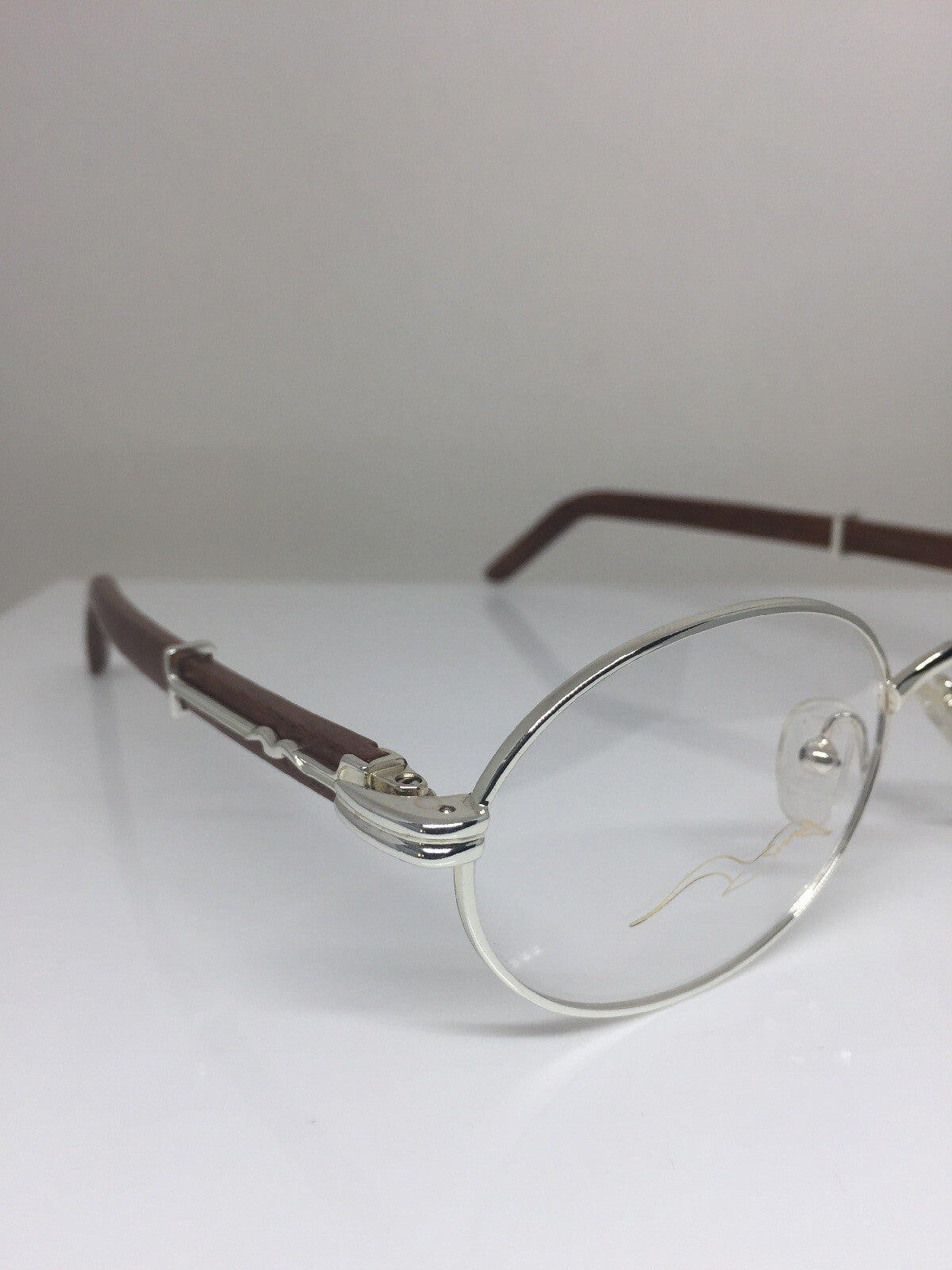 Vintage Kashab by Seagull Kashab by Seagull 46 Silver Eyeglasses - Super Vision Optical