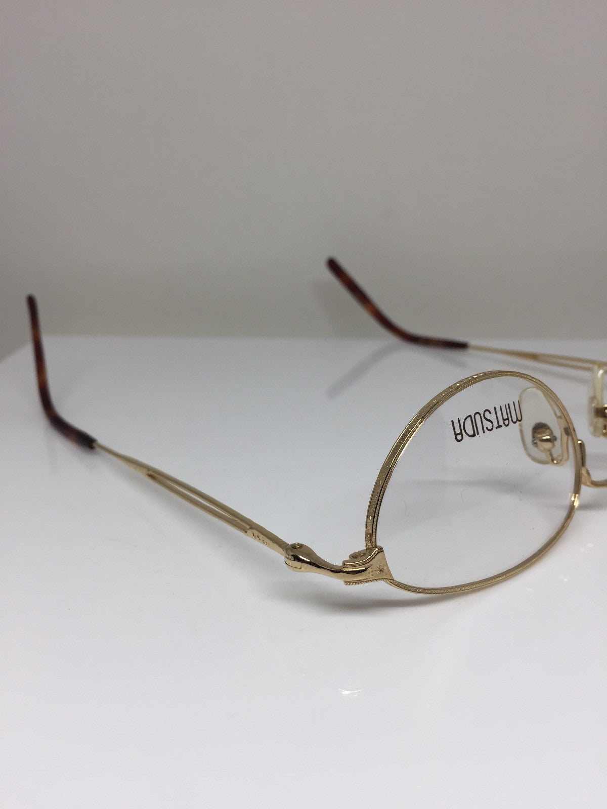 Vintage Matsuda 2877 Gold Eyeglasses - Super Vision Optical