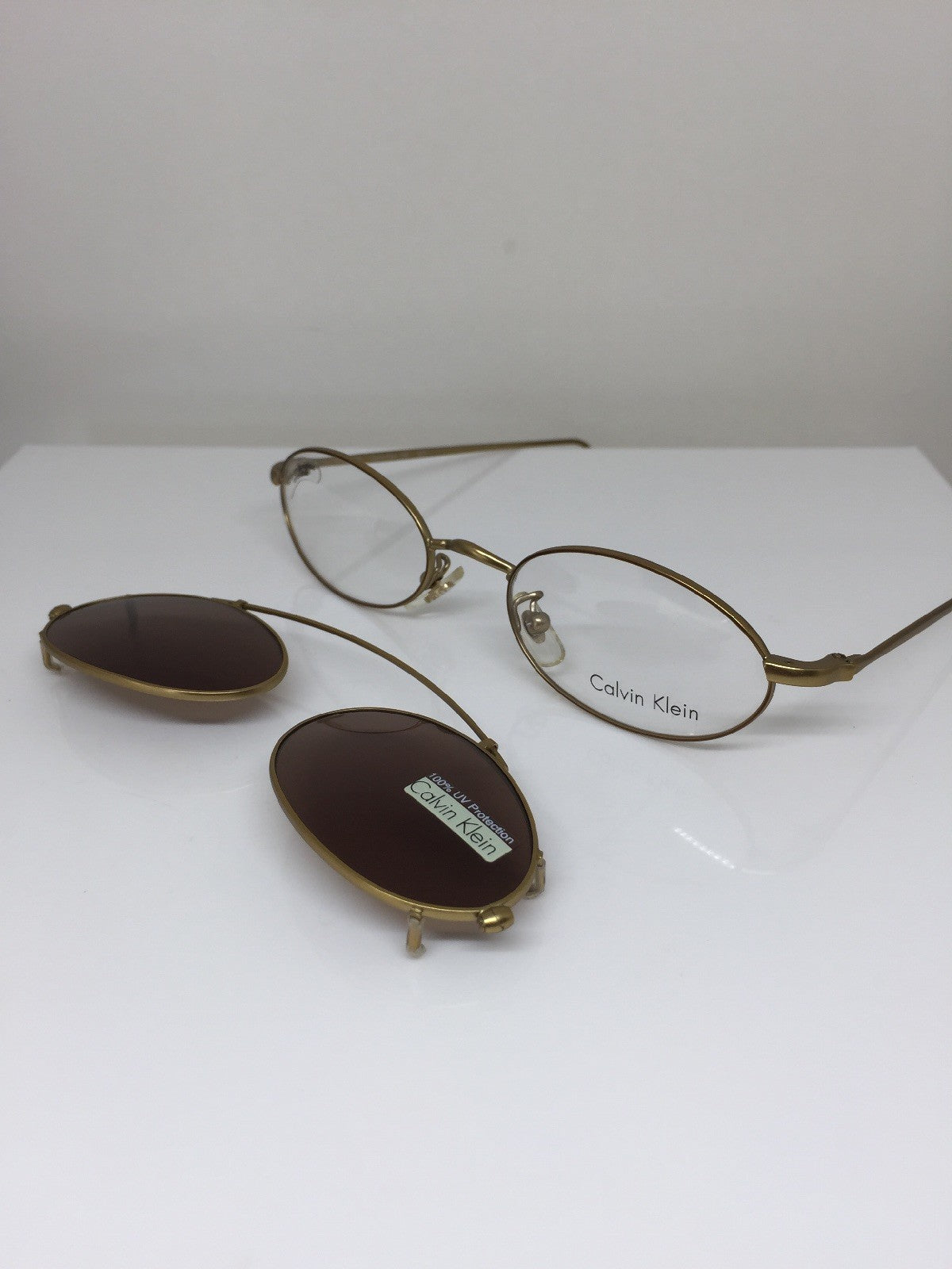 Vintage Calvin Klein CK 149 Brown Sunglasses - Super Vision Optical