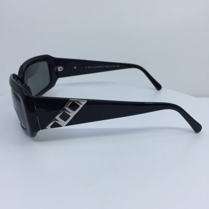 Vintage Bvlgari BVL 845 Black Sunglasses - Super Vision Optical