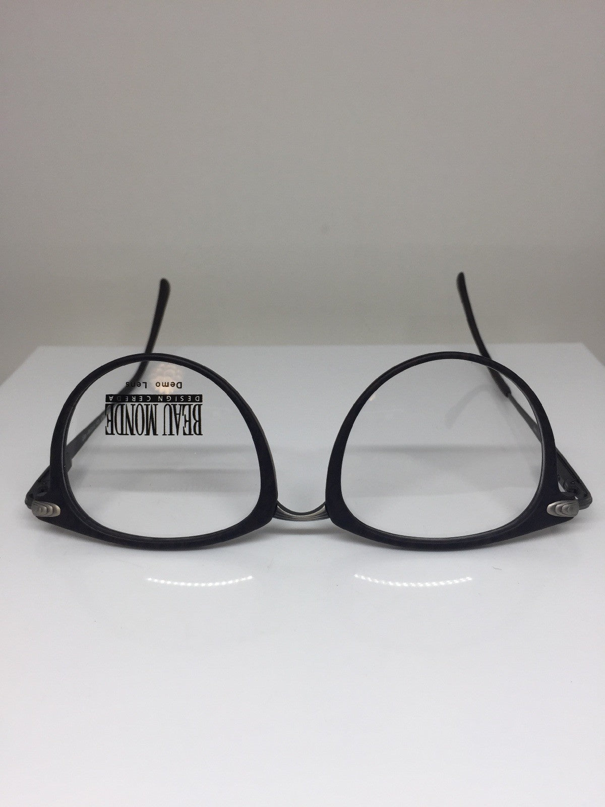Vintage Beau Monde Collection Ramsey Gunmetal Eyeglasses - Super Vision Optical