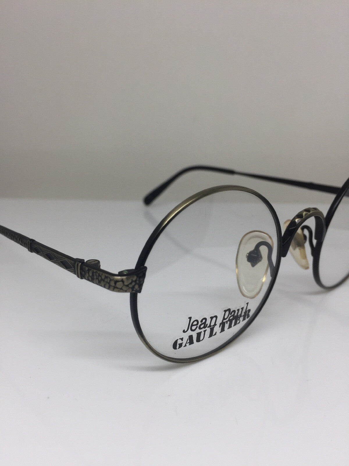 Vintage Jean Paul Gaultier JPG 55-9671 Gold Sunglasses - Super Vision Optical