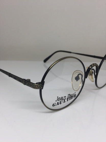 Vintage Jean Paul Gaultier JPG 55-9671 Gold Sunglasses - Super Vision Optical