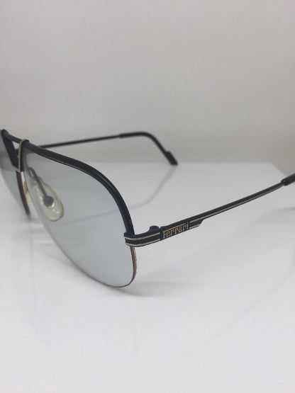 Vintage Ferrari F 25 Gold Eyeglasses - Super Vision Optical