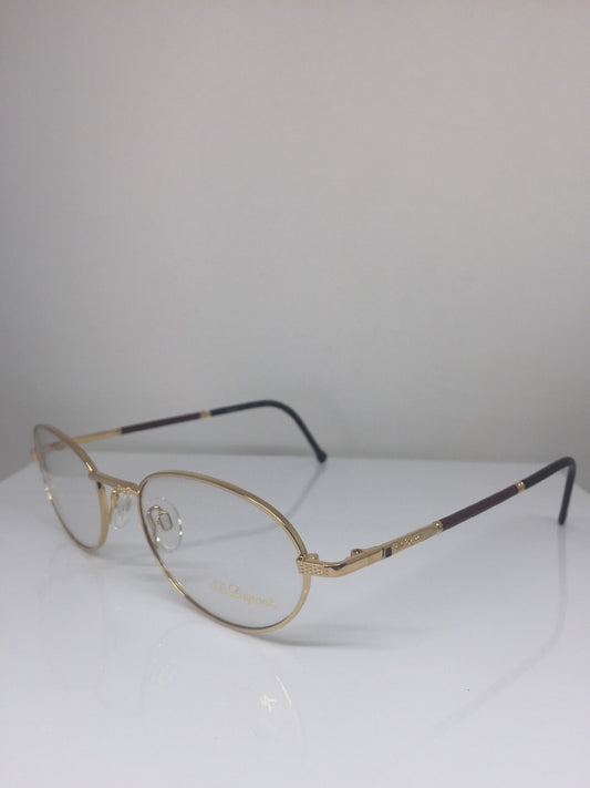 Vintage ST DuPont D084 Gold Eyeglasses - Super Vision Optical