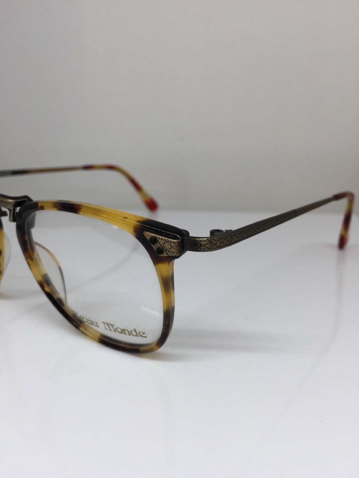 Vintage Beau Monde Collection Berry Tortoise Eyeglasses - Super Vision Optical