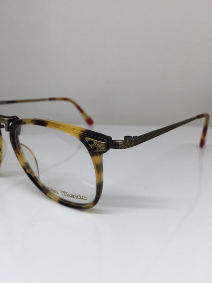 Vintage Beau Monde Collection Berry Tortoise Eyeglasses - Super Vision Optical