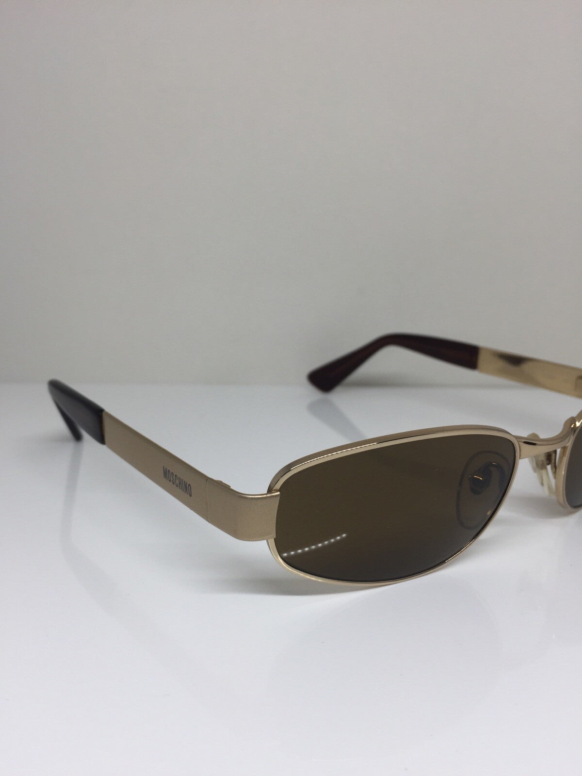 Vintage Persol Moschino M. 3063-S Gold Sunglasses - Super Vision Optical