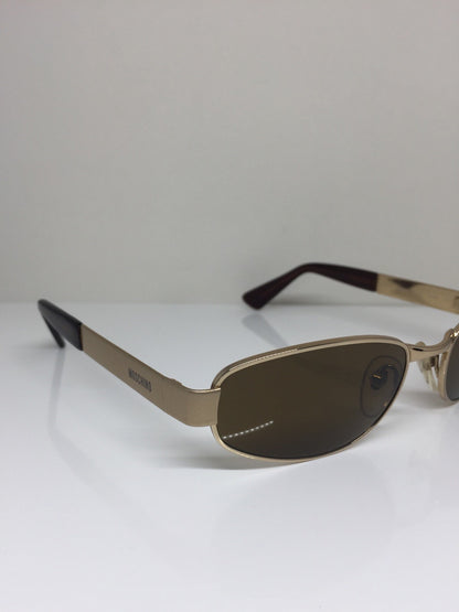Vintage Persol Moschino M. 3063-S Gold Sunglasses - Super Vision Optical
