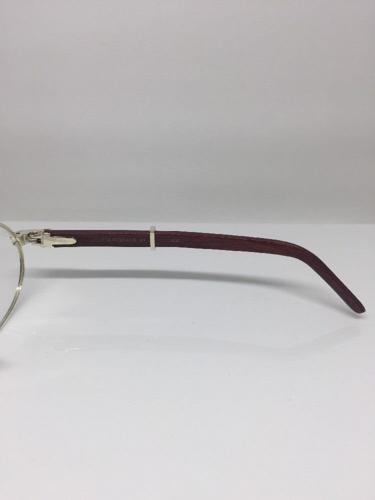 Vintage Porta Romana PORTA Romana 41 Silver Eyeglasses - Super Vision Optical