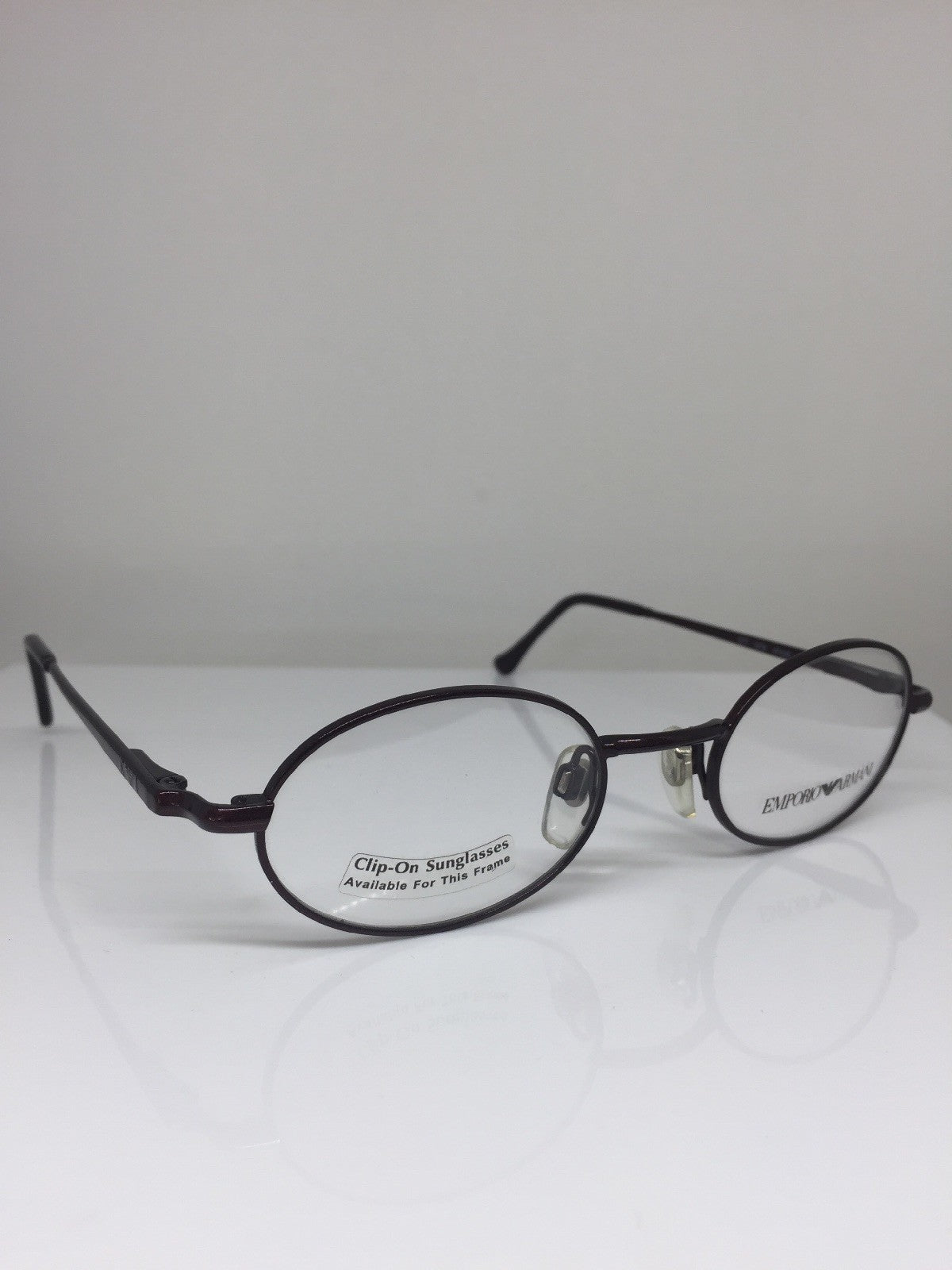 Vintage Emporio Armani EA 077 Red Eyeglasses - Super Vision Optical