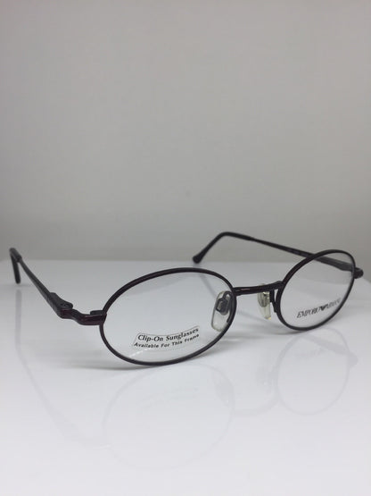 Vintage Emporio Armani EA 077 Red Eyeglasses - Super Vision Optical