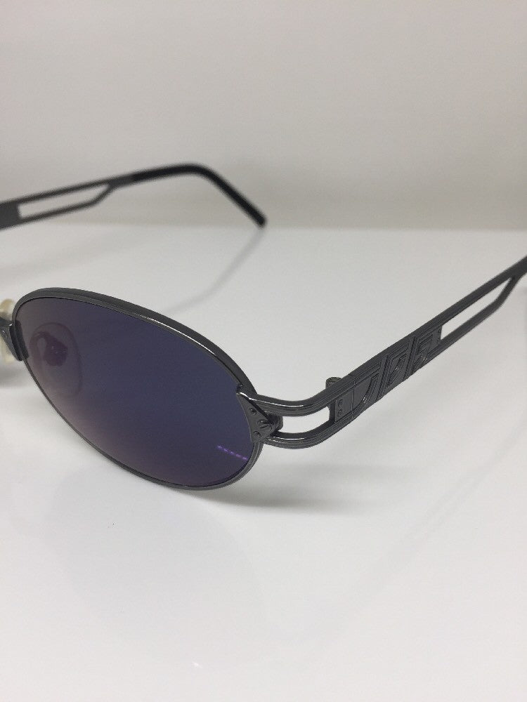 Vintage Jean Paul Gaultier JPG 58-6109 Gunmetal Sunglasses - Super Vision Optical