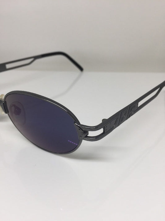 Vintage Jean Paul Gaultier JPG 58-6109 Gunmetal Sunglasses - Super Vision Optical
