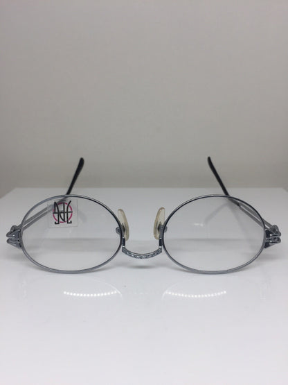 Vintage Jean Paul Gaultier JPG 57-6103 Silver Eyeglasses - Super Vision Optical