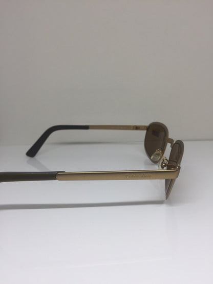 Vintage Calvin Klein CK 251-S Gold Sunglasses - Super Vision Optical
