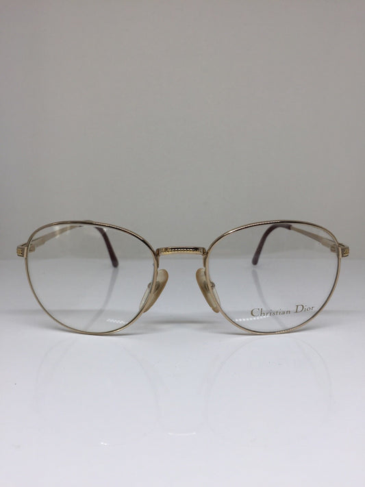 Vintage Christian Dior CD 2800 Gold Sunglasses - Super Vision Optical