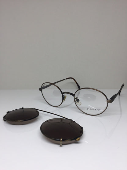 Vintage Calvin Klein CK 117 Brown Sunglasses - Super Vision Optical