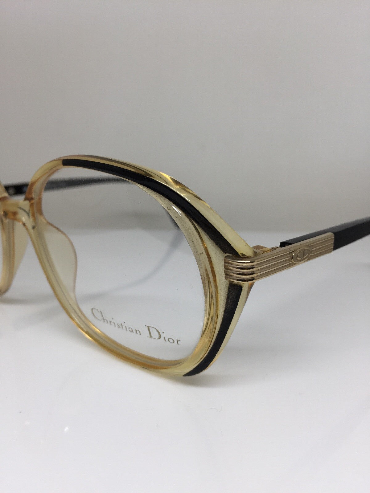 Vintage Christian Dior CD 2482 Gold Sunglasses - Super Vision Optical
