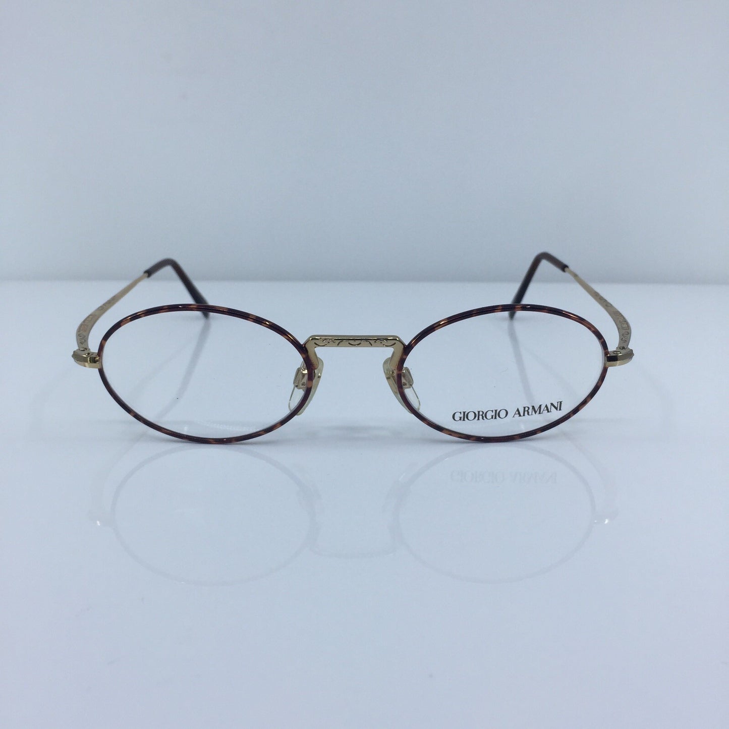 Vintage Giorgio Armani GA 242 Silver Eyeglasses - Super Vision Optical