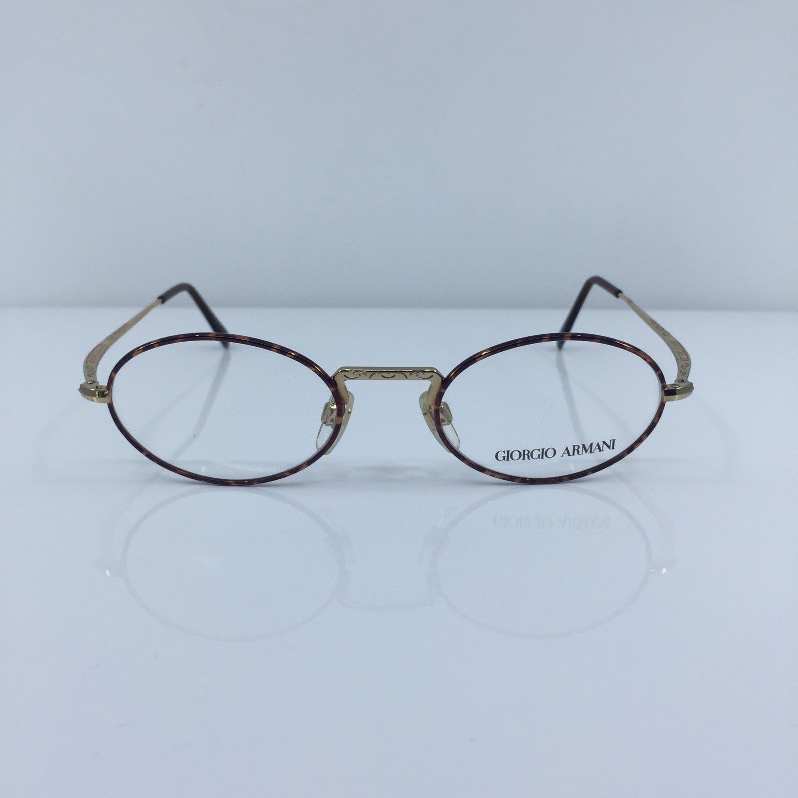 Vintage Giorgio Armani GA 242 Silver Eyeglasses - Super Vision Optical
