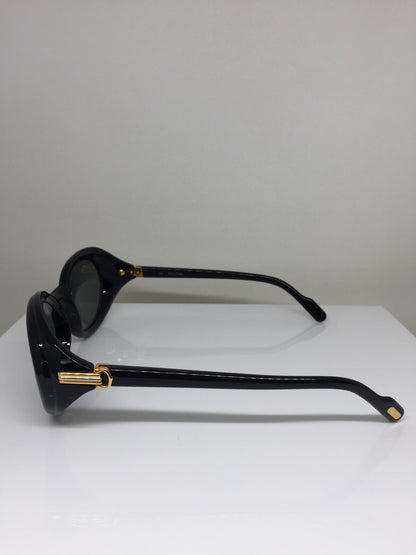 Vintage Cartier T8200078 Black Sunglasses - Super Vision Optical