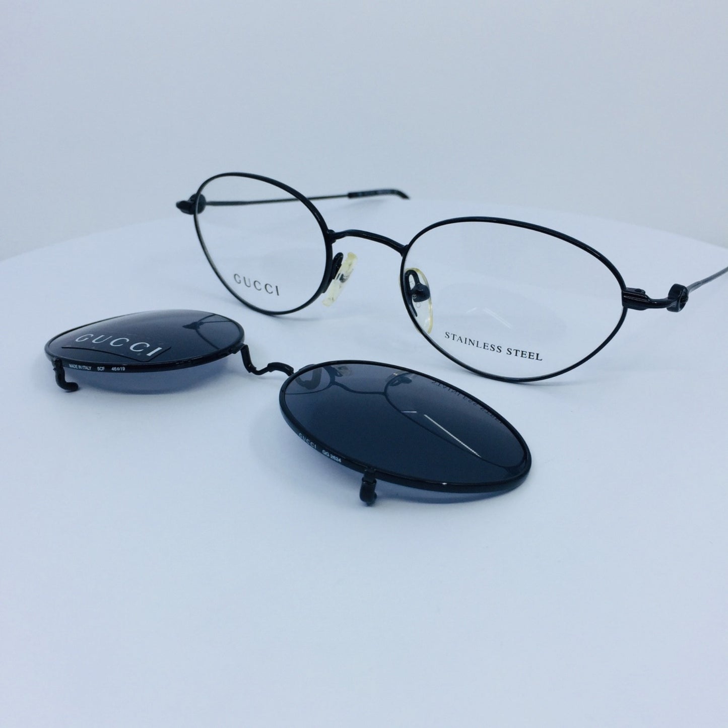 Vintage Gucci GG 2624 Black Eyeglasses - Super Vision Optical