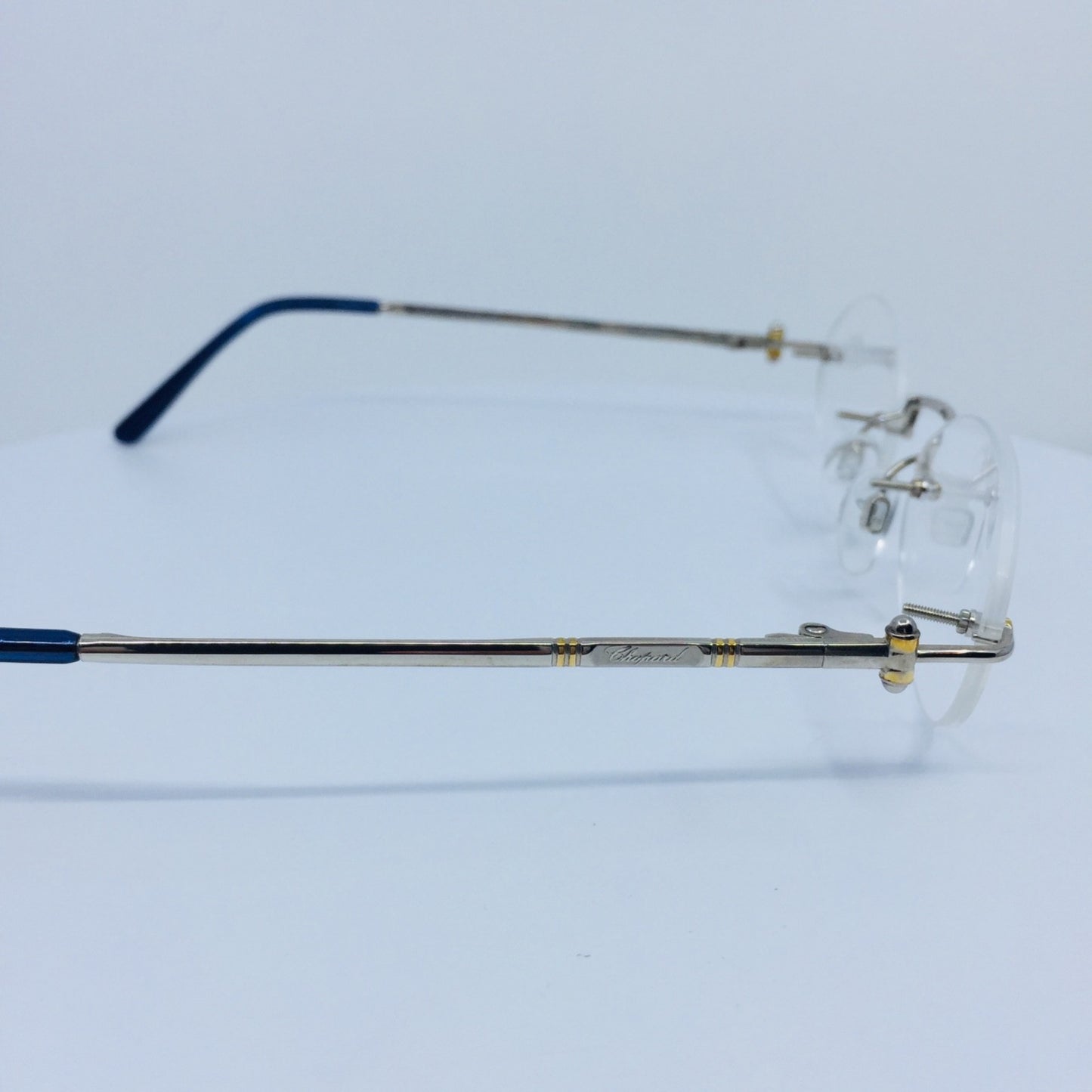 Vintage Chopard CHOPARD M. C 046 Silver Eyeglasses - Super Vision Optical