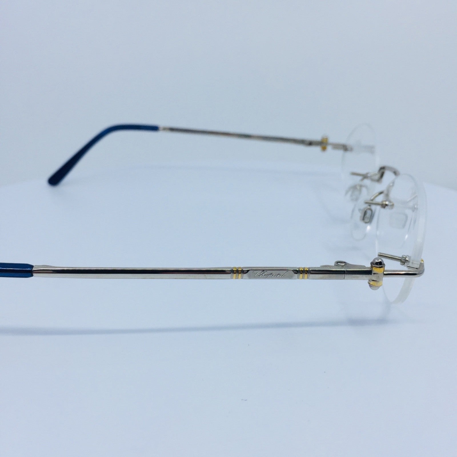 Vintage Chopard CHOPARD M. C 046 Silver Eyeglasses - Super Vision Optical