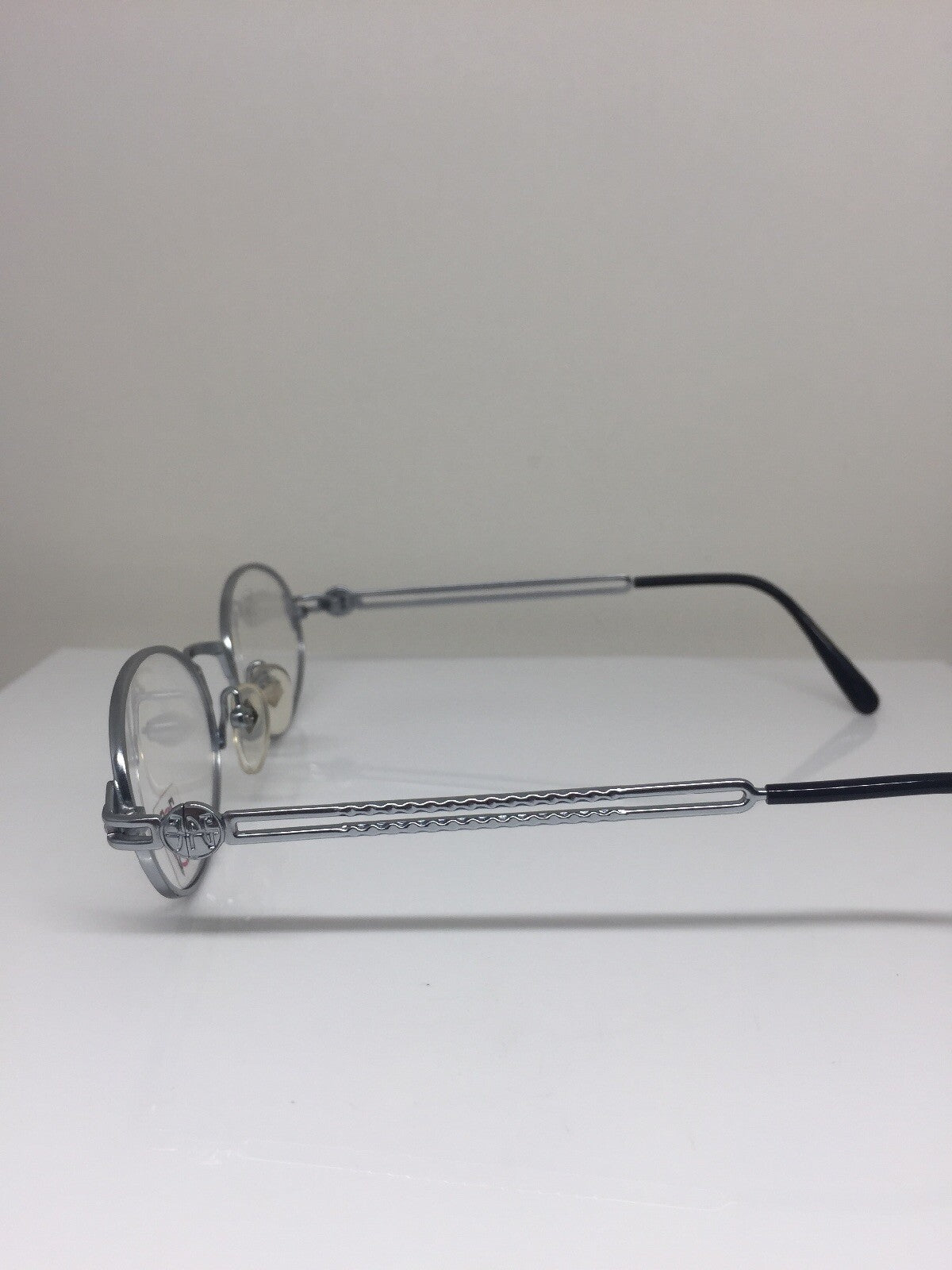 Vintage Jean Paul Gaultier JPG 57-6103 Silver Eyeglasses - Super Vision Optical