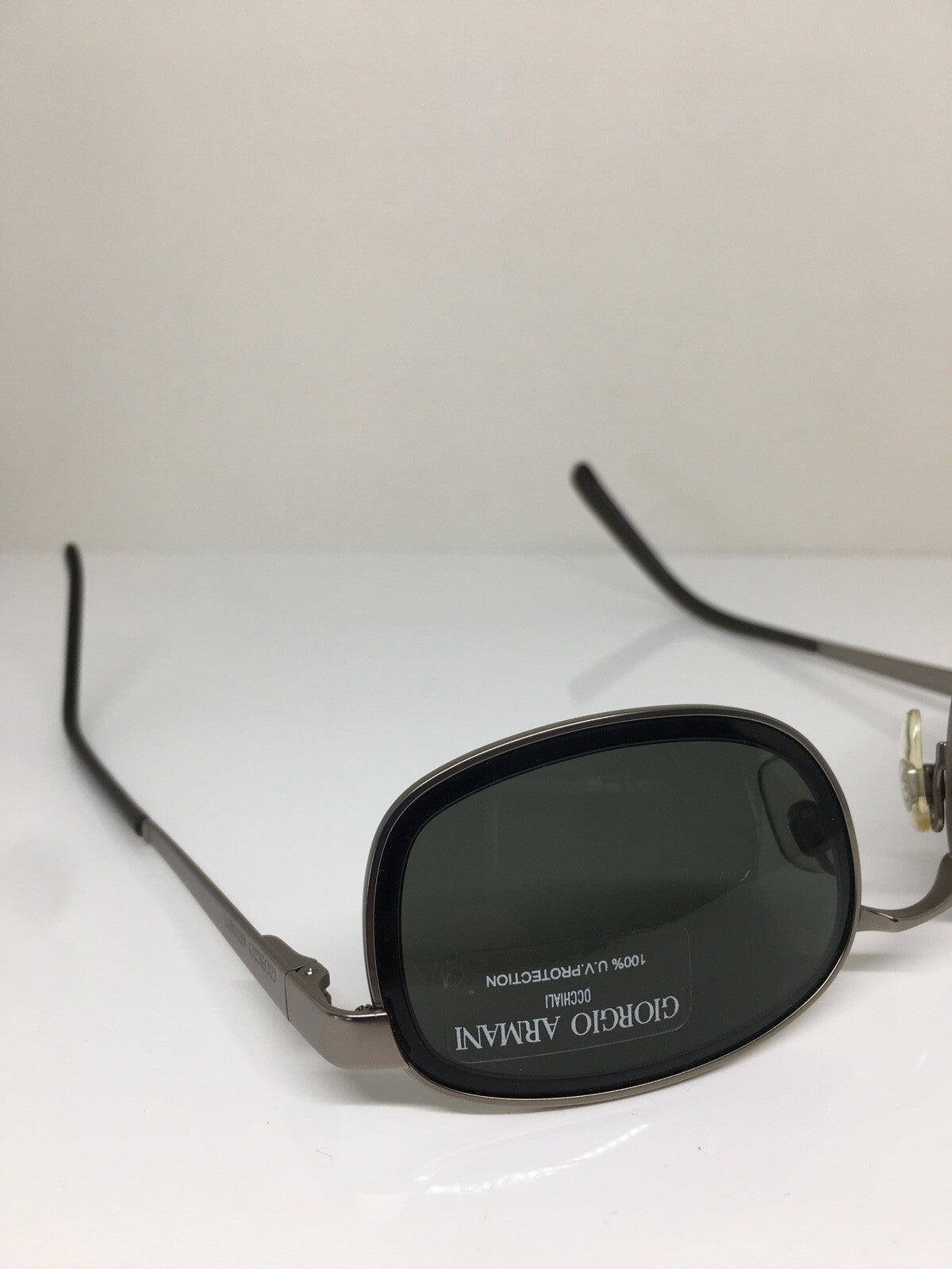 Vintage Giorgio Armani GA 1504 Gunmetal Sunglasses - Super Vision Optical