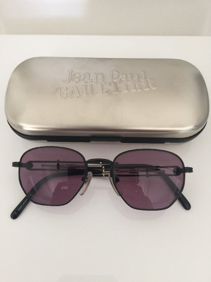 Vintage Jean Paul Gaultier JPG 55-4174 Silver Sunglasses - Super Vision Optical
