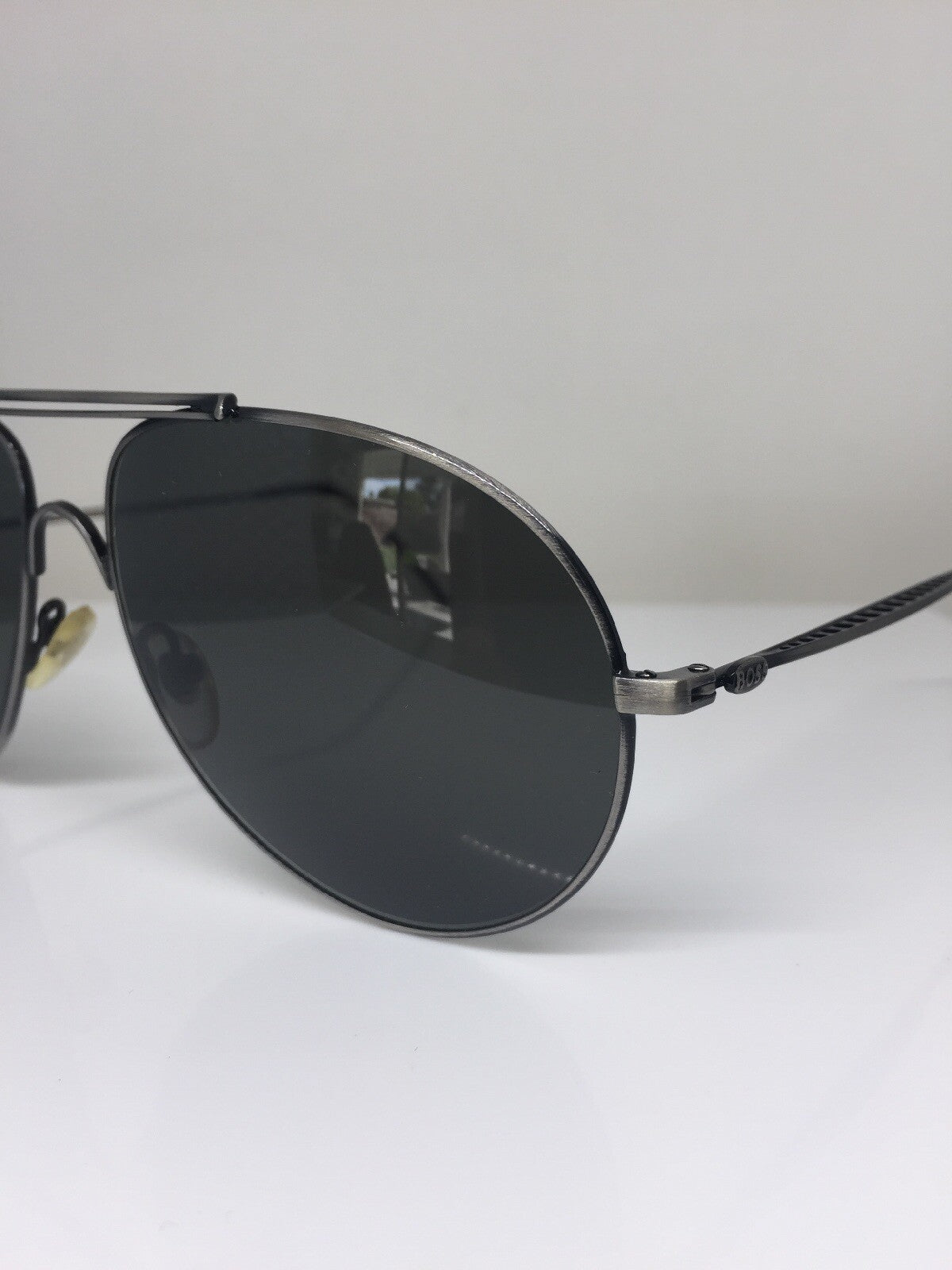 Vintage Hugo Boss 5198 Gunmetal Sunglasses - Super Vision Optical