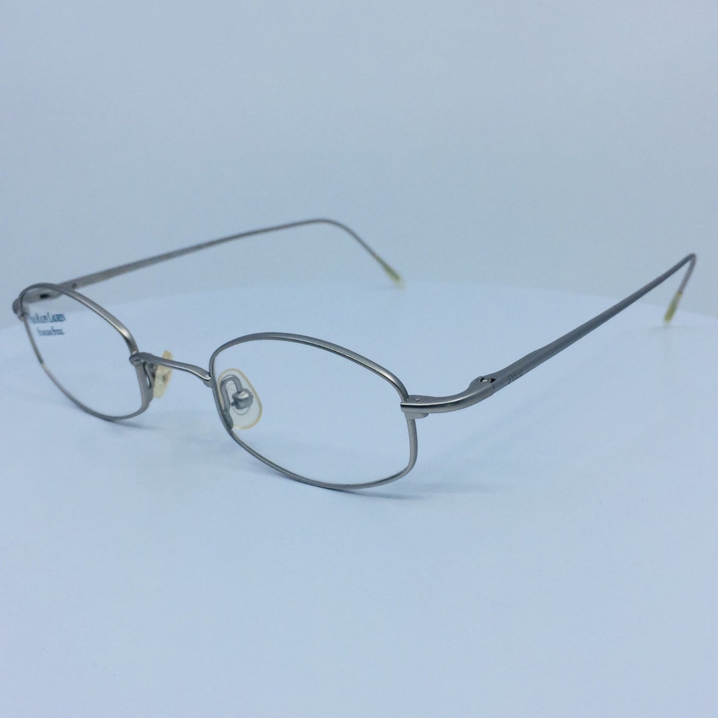 Vintage Polo Ralph Lauren POLO 357 Silver Eyeglasses - Super Vision Optical
