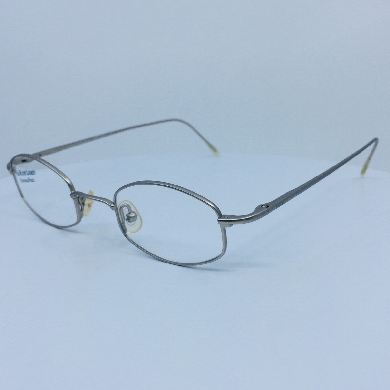 Vintage Polo Ralph Lauren POLO 357 Silver Eyeglasses - Super Vision Optical