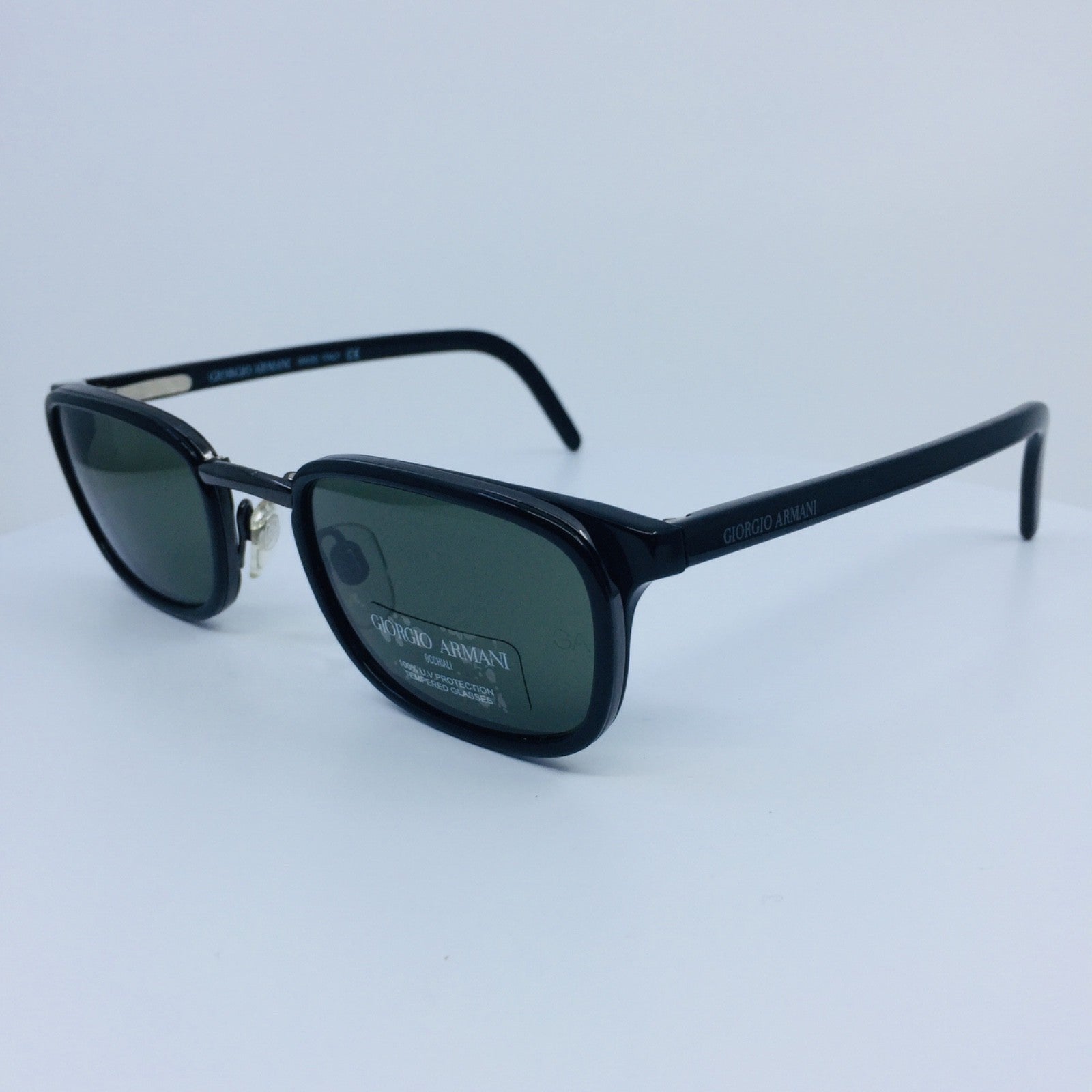 Vintage Giorgio Armani GA 844 Black Sunglasses - Super Vision Optical
