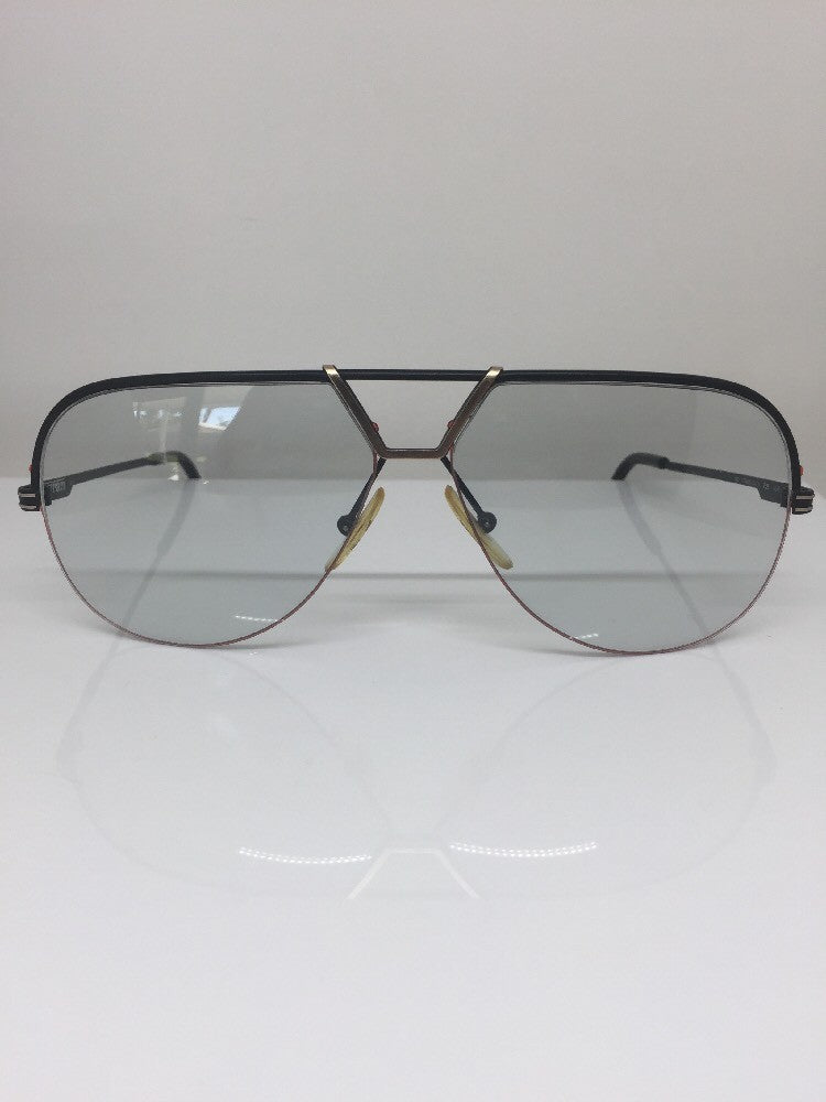 Vintage Ferrari F 25 Gold Eyeglasses - Super Vision Optical
