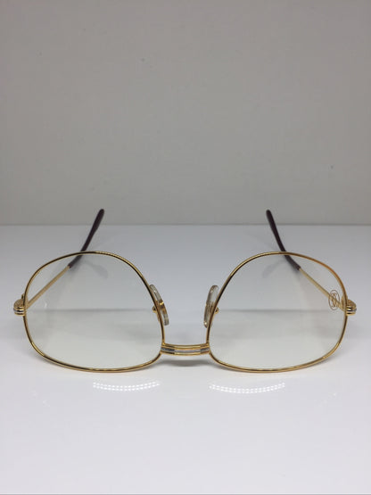 Vintage Cartier Romance Louis Cartier Gold Eyeglasses - Super Vision Optical