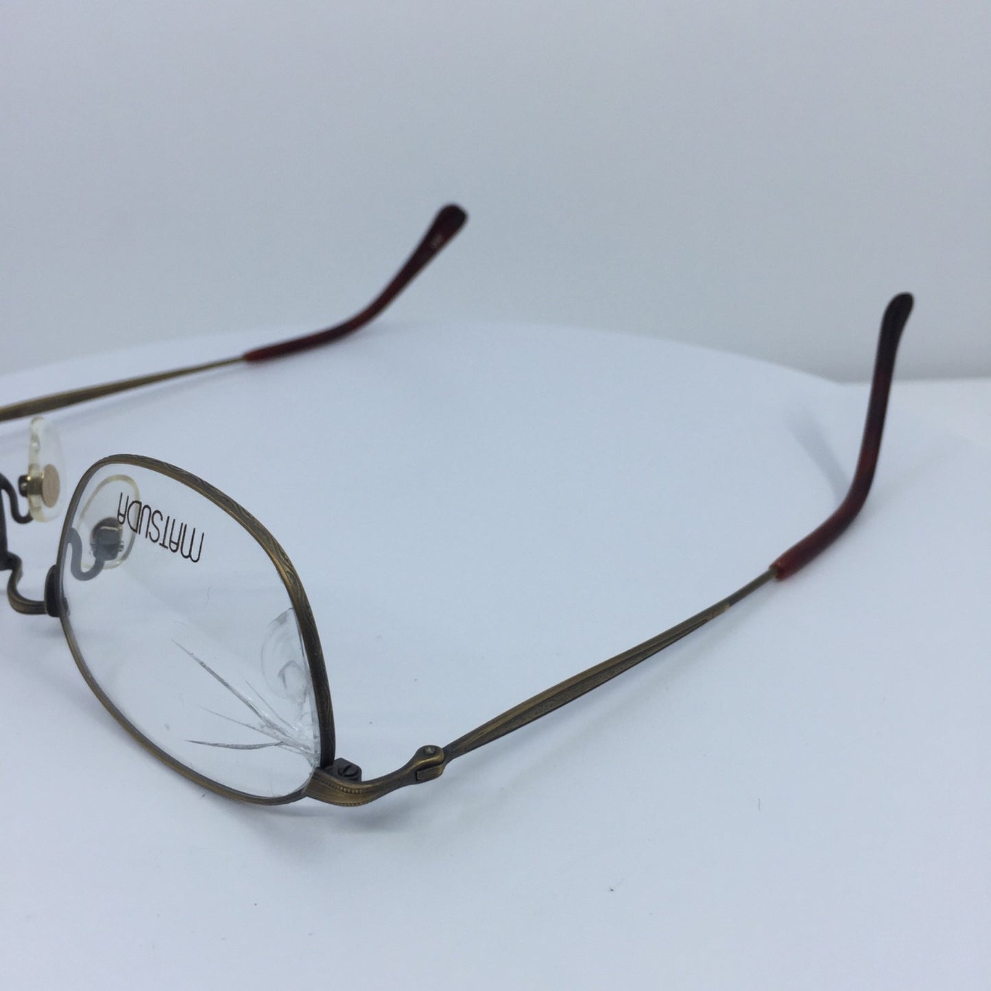 Vintage Matsuda 2847 Gold Eyeglasses - Super Vision Optical