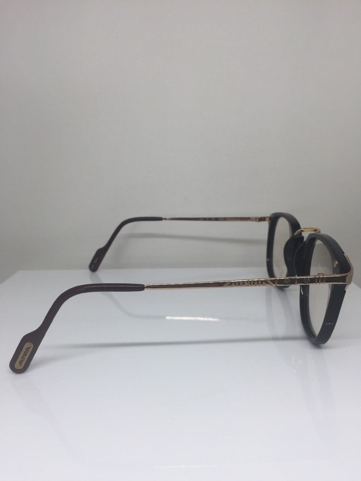 Vintage Alpina FA 9 33 309 03 Black Eyeglasses - Super Vision Optical