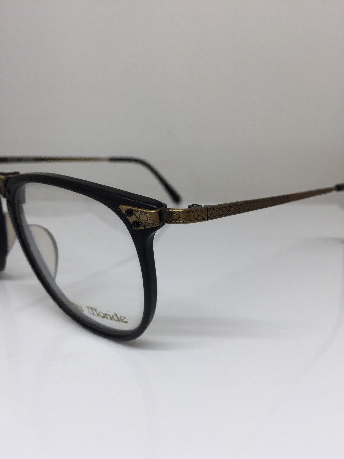 Vintage Beau Monde Collection Burberry Black Eyeglasses - Super Vision Optical