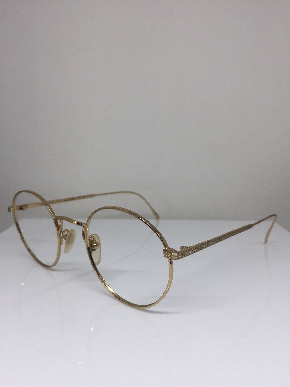 Vintage Ralph Lauren Polo Classic IX By Ralph Lauren Gold Sunglasses - Super Vision Optical