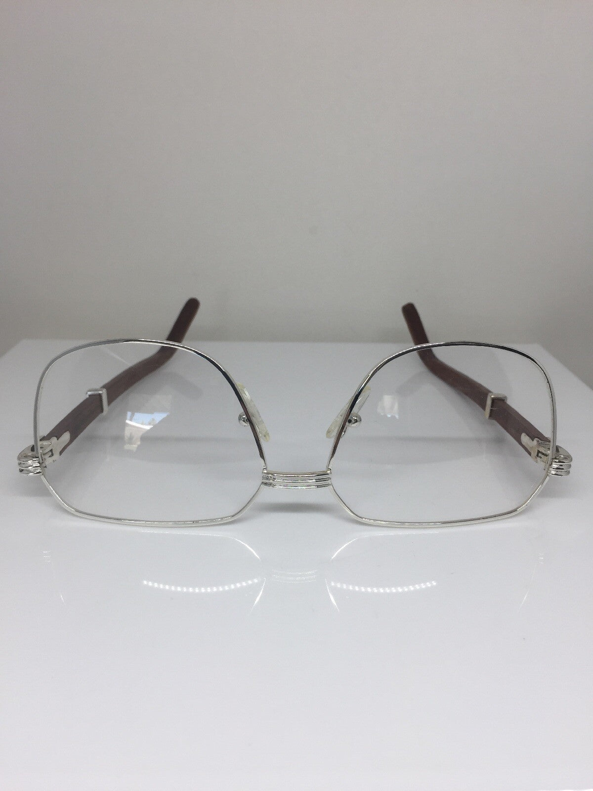 Vintage Kashab by Seagull Kashab 04 Silver Eyeglasses - Super Vision Optical