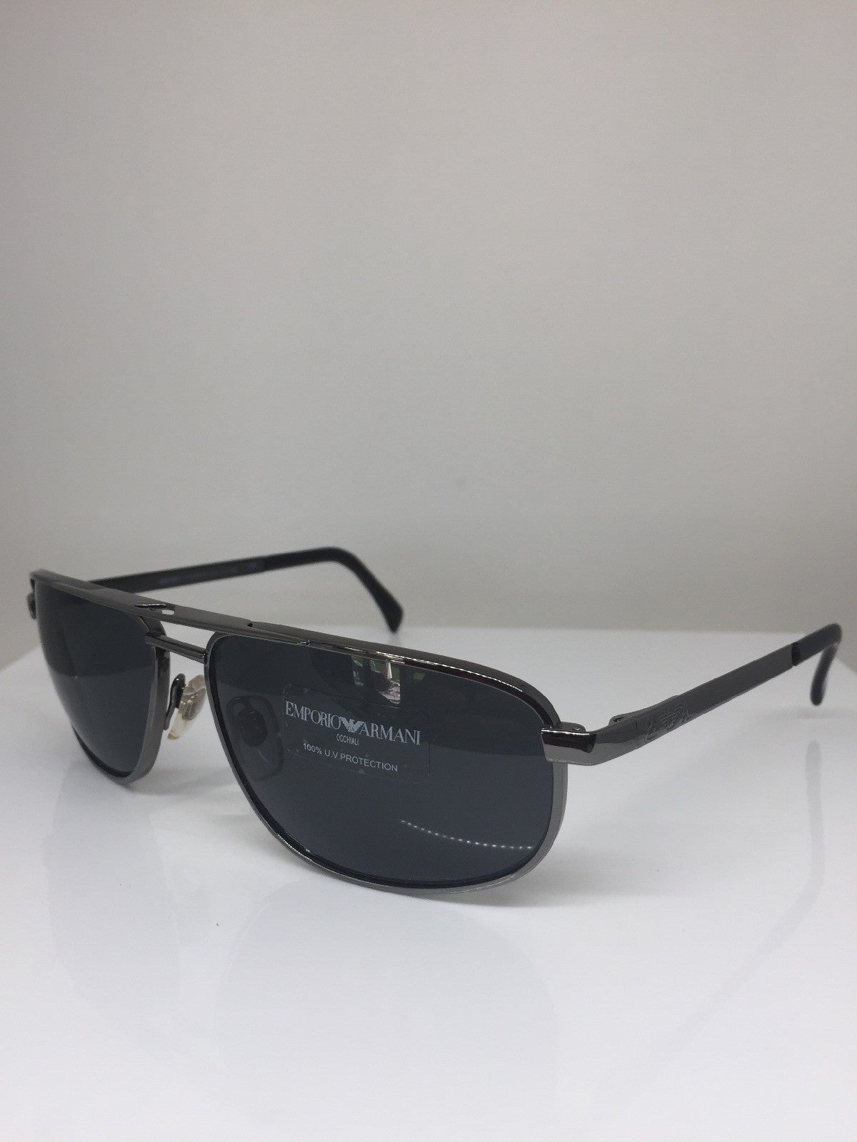Vintage Emporio Armani EA 068-S Gunmetal Sunglasses - Super Vision Optical