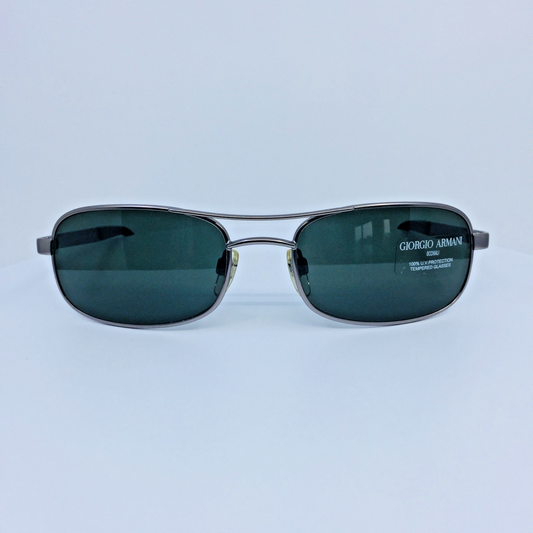 Vintage Giorgio Armani GA 678 Silver Sunglasses - Super Vision Optical