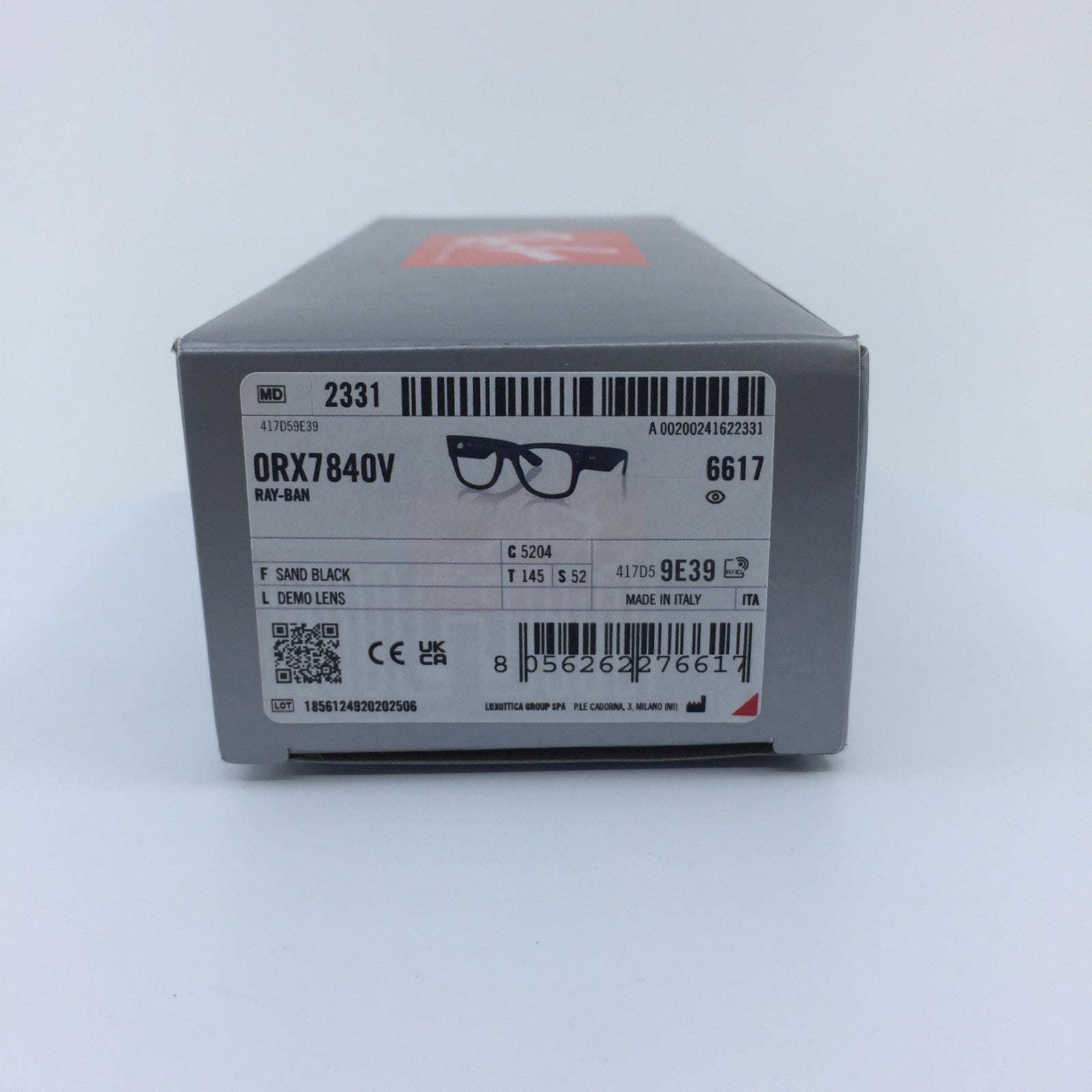 Vintage Ray-Ban RB 7840-V Black Eyeglasses - Super Vision Optical