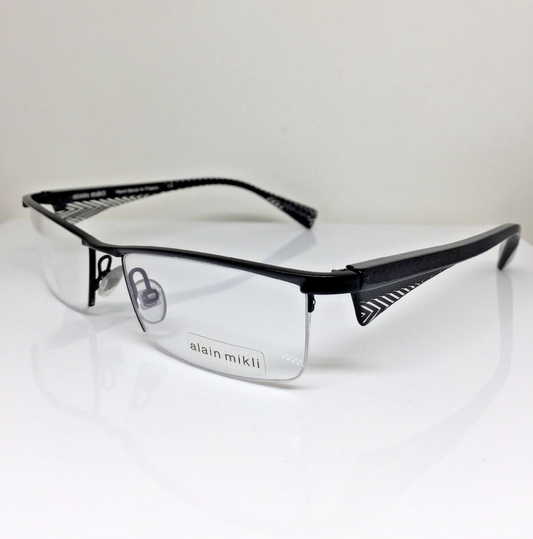Vintage Alain Mikli AL 0747-0002 Black Sunglasses - Super Vision Optical