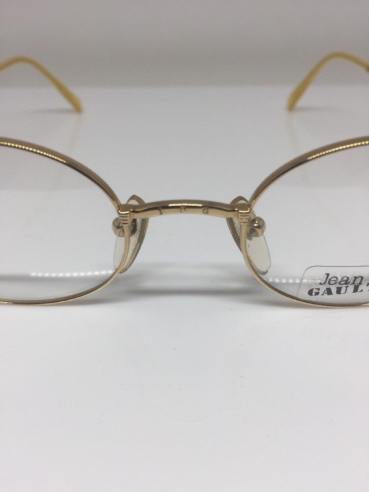 Vintage Jean Paul Gaultier JPG 55-1175 Gold Sunglasses - Super Vision Optical