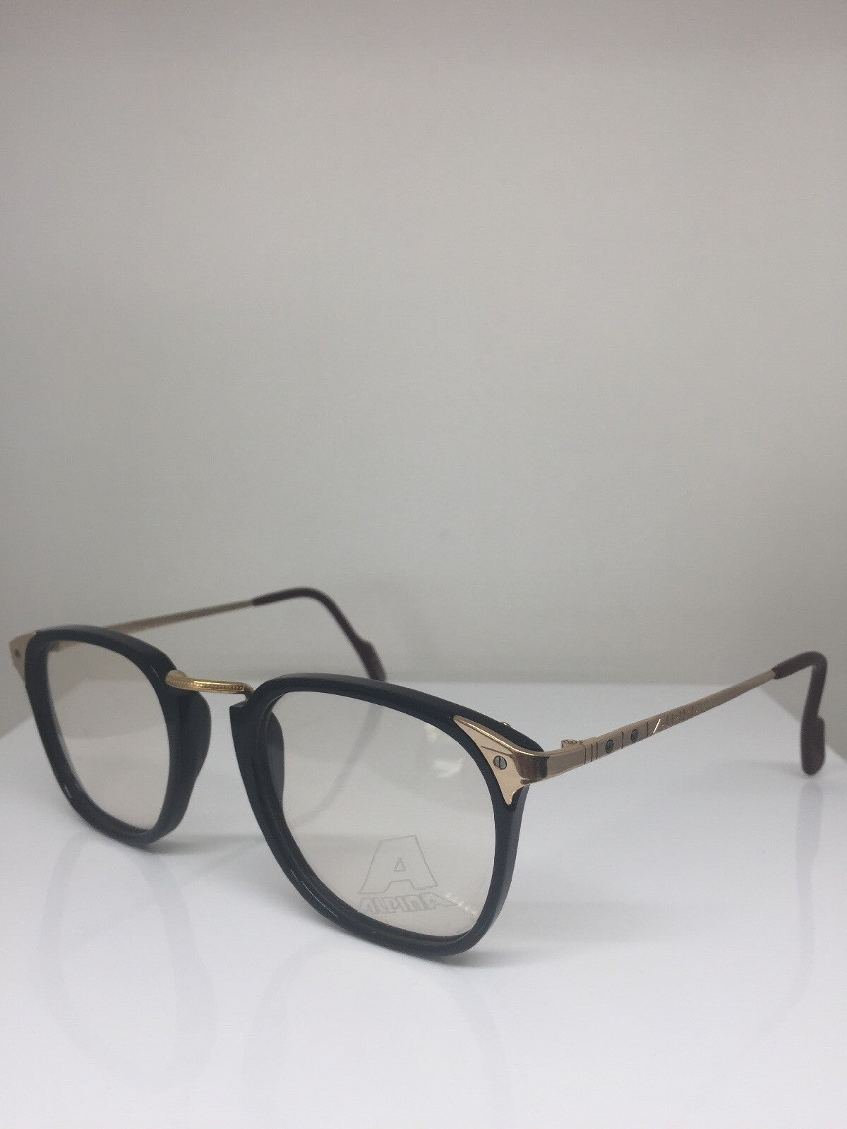 Vintage Alpina FA 9 33 309 03 Black Eyeglasses - Super Vision Optical