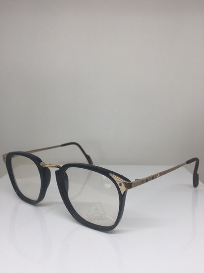 Vintage Alpina FA 9 33 309 03 Black Eyeglasses - Super Vision Optical